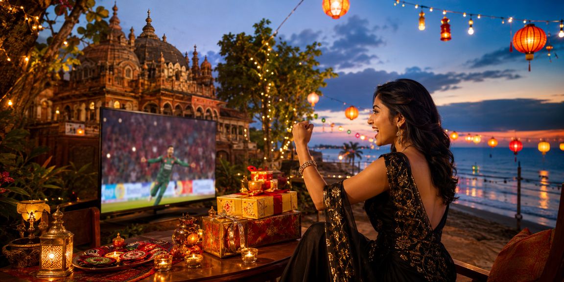 A member enjoying 955 casino betting on Pohela Boishakh in Cox's Bazar