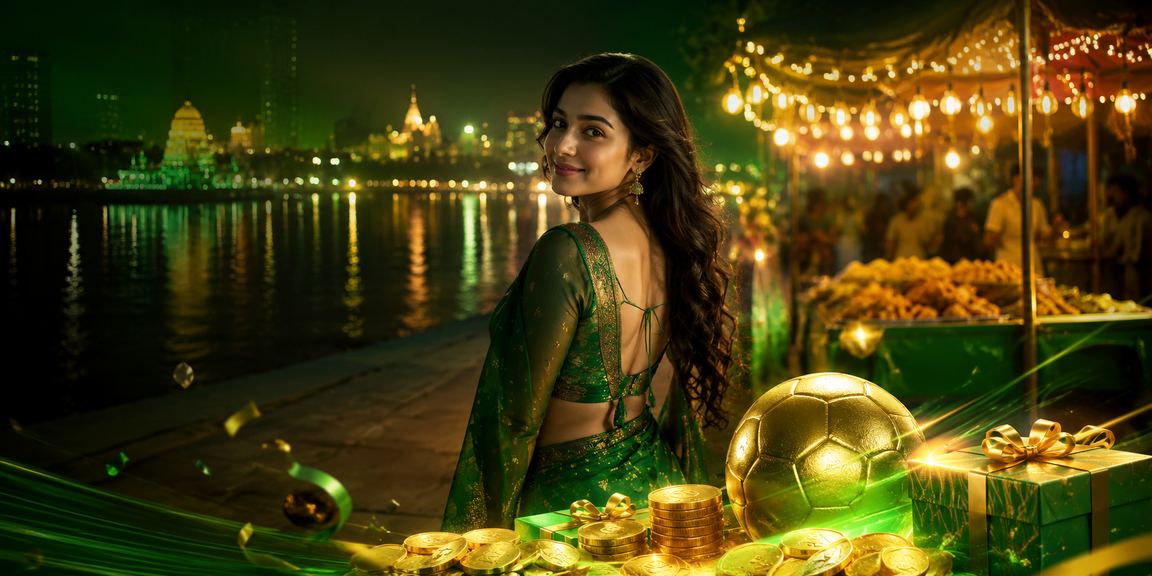 A member enjoying casino entertainment at a night market in Cumilla